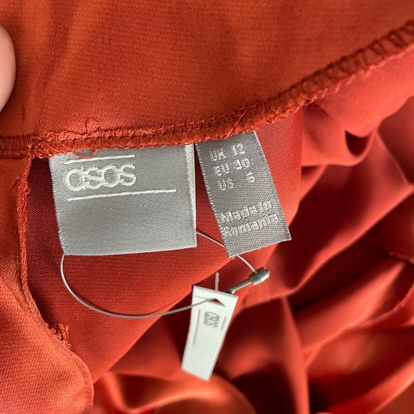 Rust Kimono Sleeve Open Back Dress - Picture 5 of 5